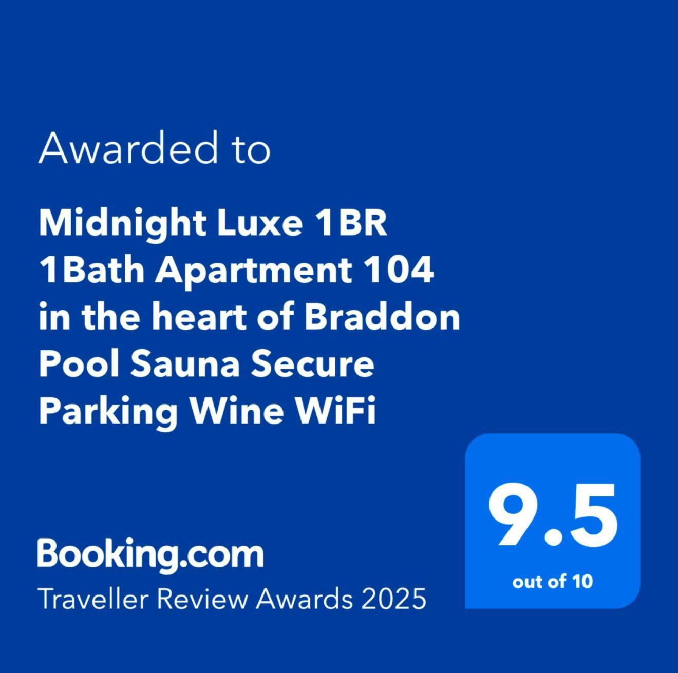 Midnight Luxe 1Br 1Bath Apartment 104 In The Heart Of Braddon Pool Sauna Secure Parking Wine Wifi Canberra Exterior foto